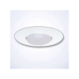 Halo 300P Recessed Light Trim, Metal, White