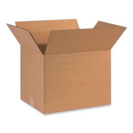 Fixed-Depth Shipping Boxes, Regular Slotted Container (RSC), 12" x 16" x 12", Brown Kraft, 25/Bundle