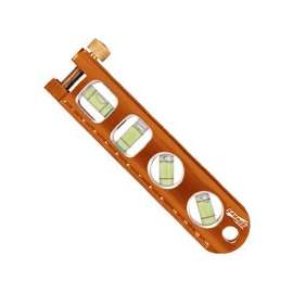 Swanson SAVAGE TL041M Torpedo Level, Level Vial, 4-Vial, Acrylic Vial, 6 in L