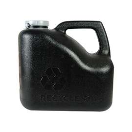 FloTool 11849 Oil Recycle Can, Black, 12 qt