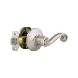 Kwikset Signature Series 730LL15CP Privacy Lever, 2 Grade, Satin Nickel
