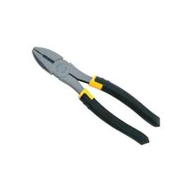 STANLEY 84-112 Lineman's Plier, Serrated Jaw, Black/Yellow Handle