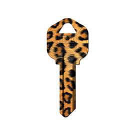 HY-KO 16010KW1-01 Key Blank, Brass, Painted, For Kwikset KW1, Titan KW10 Keyways