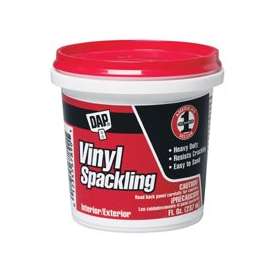 DAP 12130 Spackling Paste White, 0.5 pt Tub