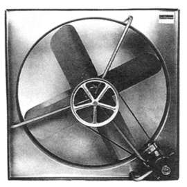 30" BELT DRIVE EXHAUST FAN 1/3HP MOTOR