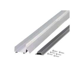 M-D 06114 Door Bottom with Drip Cap, 36 in L, 2.1 in W, Aluminum