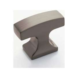 Amerock BP53717GPH Cabinet Knob, 1-1/16 in Projection, Zinc, Graphite