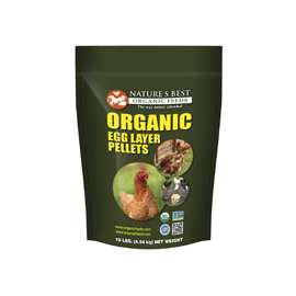 Nature's Best Organic Feeds SP650P Organic Egg Layer Pellet, 10 lb Bag
