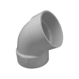 GENOVA 700 Series 70940 Drain Pipe Elbow, 4 in Hub, 60 deg
