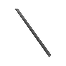 Stanley Hardware 4054BC Series 215285 Round, Weldable Smooth Rod, 48 in L, 3/8 in Dia, Steel, Plain