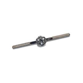 IRWIN 12026 Adjustable Die Stock Handle, 1 in Die, Hexagon, Round Die, Knurled Handle