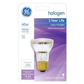 GE 40W Halo FLD Light