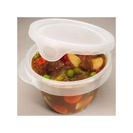 Rubbermaid Take Alongs 7F52RETCHIL Food Storage Container Set, 3.2 Cups Capacity, Round, Clear