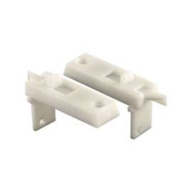Prime-Line F 2642 Tilt Latch, Plastic, White