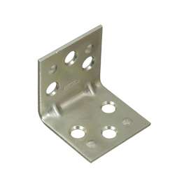 National Hardware MP121BC Series N285-510 Corner Brace, 0.07 in, Steel, Zinc