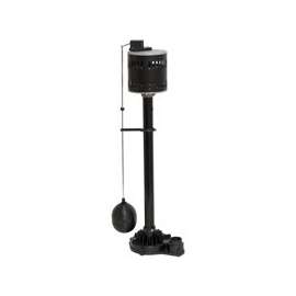 Superior Pump 92333 Sump Pump, 1-1/4 in Outlet, 50 gpm, 0.33 hp, Thermoplastic