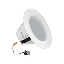 Feit Electric LEDR4/850/CAN Dimmable Retrofit Kit, Metal, For 4 Recessed Can