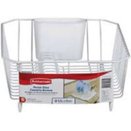 WHTE Twin Dish Drainer
