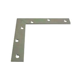 National Hardware SP117BC Series N204-990 Corner Brace, 0.08 in, Steel, Zinc
