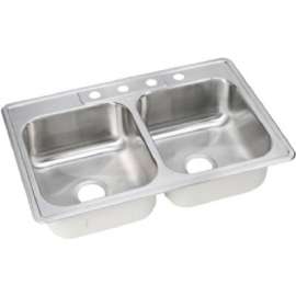 33x22x8SS DBL KitchSink