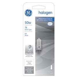 GE 50W QTZ Halo Lamp