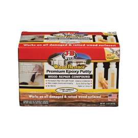 J-B WELD Premium 40005 Epoxy Putty Kit, Brown, 12 oz