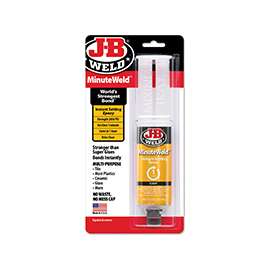 J-B WELD 50101 Epoxy Adhesive, 25 mL Syringe