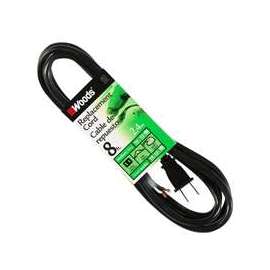 CCI Mag-Lite 4588 Replacement Power Cord, 8 ft L, 13 A
