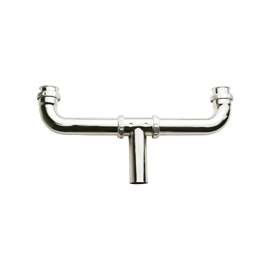 Plumb Pak PP924CP Waste Center Outlet, 1-1/2 in Slip Joint