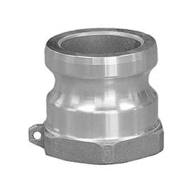 ABBOTT RUBBER QA-300-DC Hose Coupling, 3 in FNPT, Aluminum