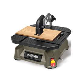 ROCKWELL RK7323 Table Saw, 120 V, 4 in Dia Blade