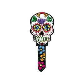 Lucky Line B136S Key Blank, Brass, Painted