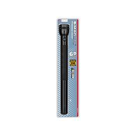MagLite SS6D016 Flashlight, Krypton Lamp, Alkaline Battery, Black