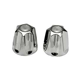 Danco 46551 Canopy, Cross Faucet Handle, Zinc, Chrome
