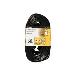Woods 982452 Extension Cord, 14 AWG, Black Jacket