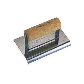 Vulcan Concrete Edger, 6 In L X 3-1/2 In W, Stainless Steel