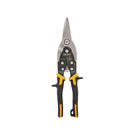 DeWALT DWHT14675 Aviation Snip, 1-1/2 in Length of Cut, Steel Blade, Black/Yellow Handle, 11.9 in OAL