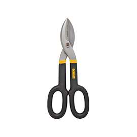DeWALT DWHT70286 Tinner Snip, 2-1/2 in Length of Cut, Steel Blade, Black Handle, 10 in OAL
