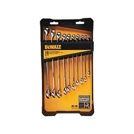 DeWALT DWMT72166 Combination Wrench Set, 10-Piece