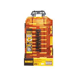 DeWALT DWMT73811 Metric/SAE Socket Set, Chrome, 20-Piece