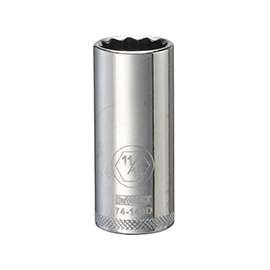 DeWALT DWMT74140OSP Drive Socket, SAE Measuring, 3/8 in Drive, 12-Point, 11/16 in Socket, Vanadium Steel