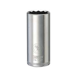 DeWALT DWMT74141OSP Drive Socket, SAE Measuring, 3/8 in Drive, 12-Point, 13/16 in Socket, Vanadium Steel