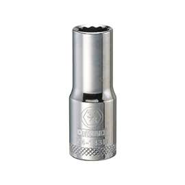 DeWALT DWMT74143OSP Drive Socket, SAE Measuring, 3/8 in Drive, 12-Point, 3/8 in Socket, Vanadium Steel