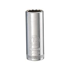 DeWALT DWMT74146OSP Drive Socket, SAE Measuring, 3/8 in Drive, 12-Point, 7/16 in Socket, Vanadium Steel