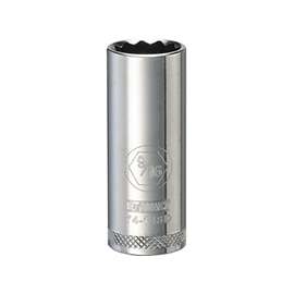 DeWALT DWMT74148OSP Drive Socket, SAE Measuring, 3/8 in Drive, 12-Point, 9/16 in Socket, Vanadium Steel