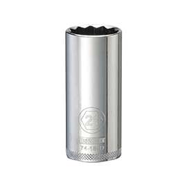 DeWALT DWMT74189OSP Drive Socket, Metric Measuring, 3/8 in Drive, 12-Point, 21 mm Socket, Vanadium Steel