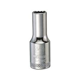 DeWALT DWMT74190OSP Drive Socket, SAE Measuring, 3/8 in Drive, 12-Point, 5/16 in Socket, Vanadium Steel