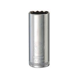 DeWALT DWMT74507OSP Drive Socket, Metric Measuring, 3/8 in Drive, 12-Point, 15 mm Socket, Vanadium Steel
