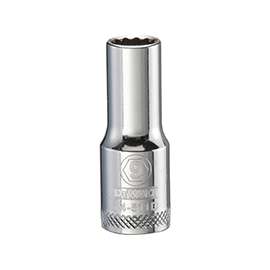 DeWALT DWMT74511OSP Drive Socket, 3/8 in Drive, 12-Point, 9 mm Socket, Vanadium Steel