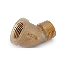 Anderson Metals 738124-08 Street Elbow, 1/2 in, FIP, MIP